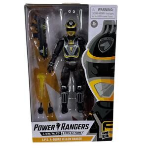 Hasbro Power‎ Rangers Lightning Collection S.P.D. A-Squad Figure Yellow Ranger